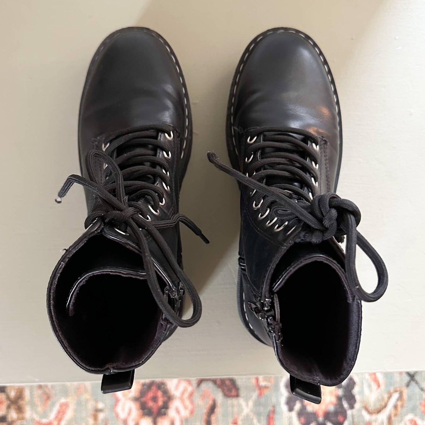 Platform Combat Boots
