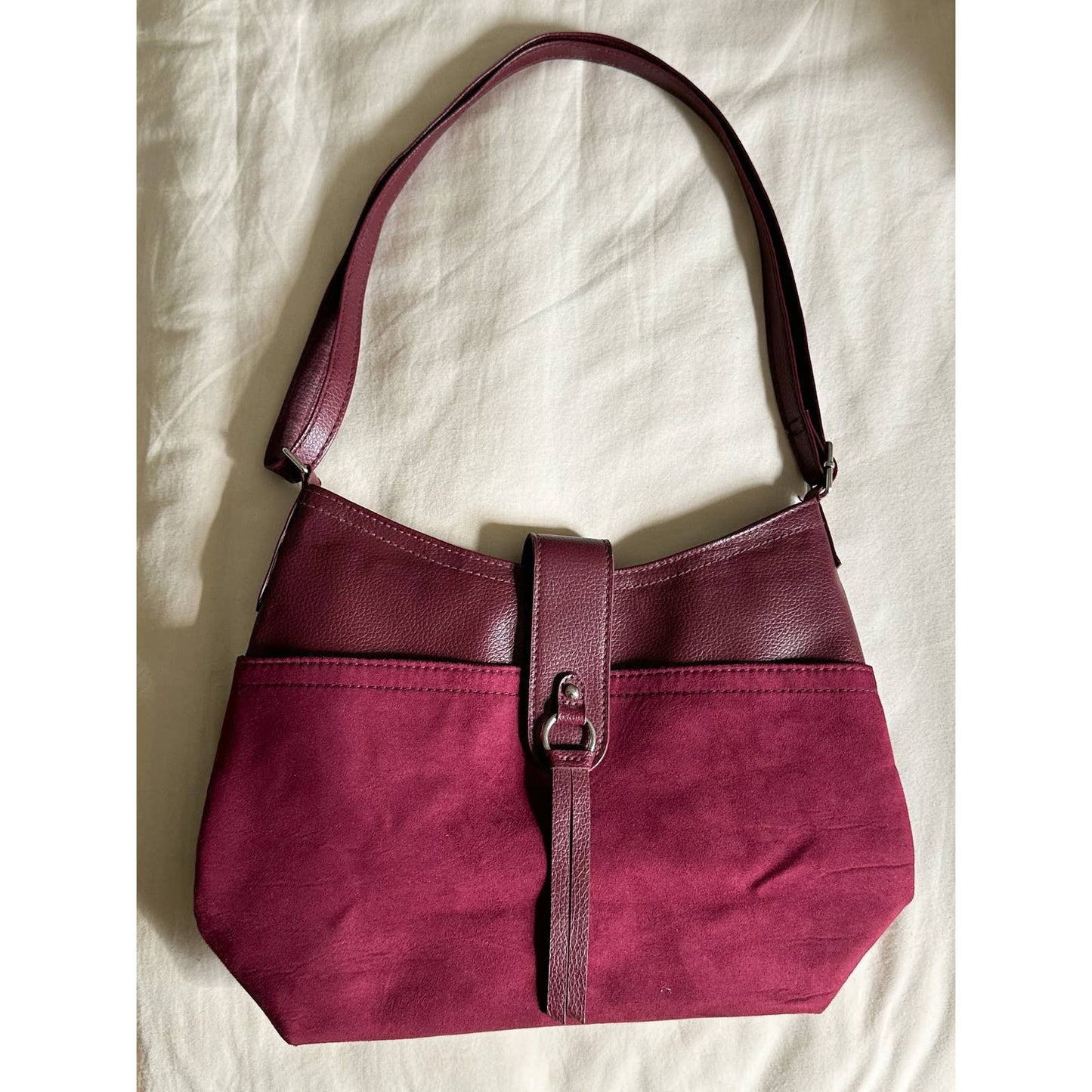 Y2K Magenta Shoulder Bag