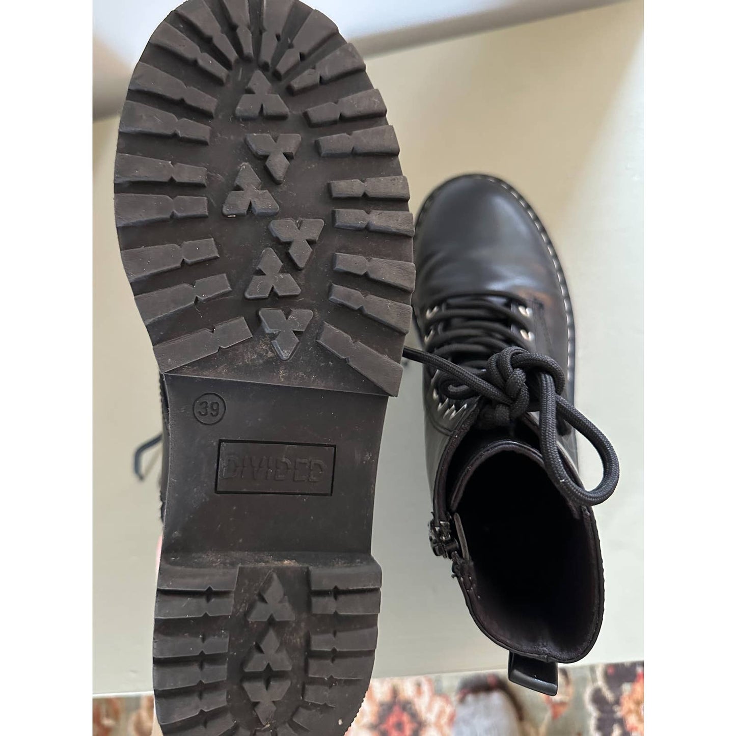 Platform Combat Boots