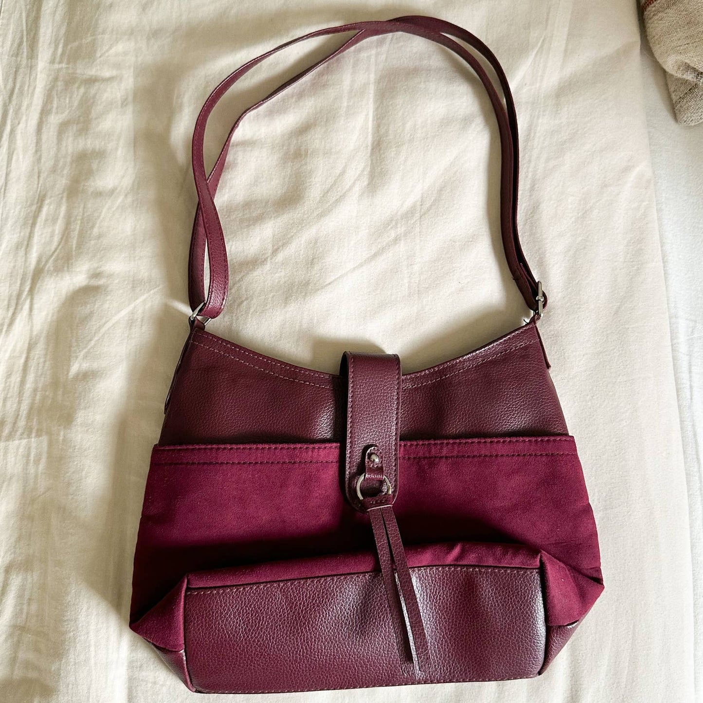 Y2K Magenta Shoulder Bag
