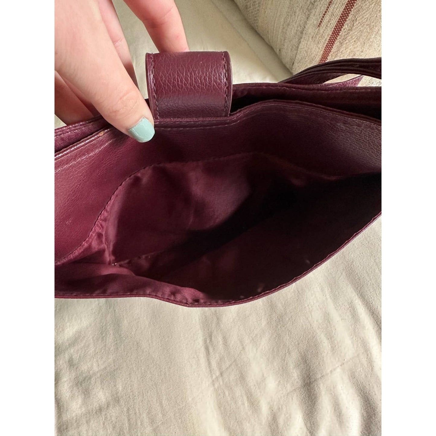 Y2K Magenta Shoulder Bag