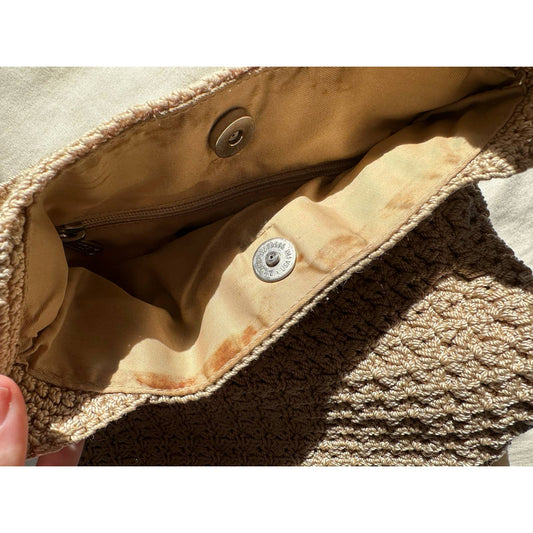 Vintage The Sak Woven Shoulder Bag