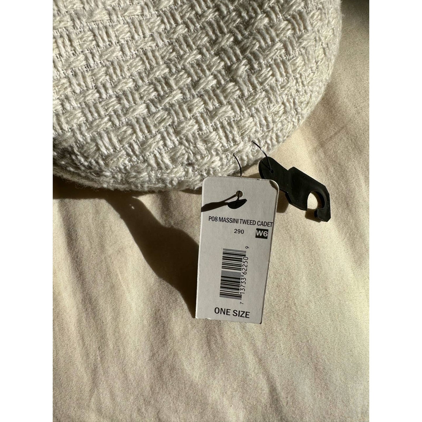 Vintage Tweed Cream Cadet Hat