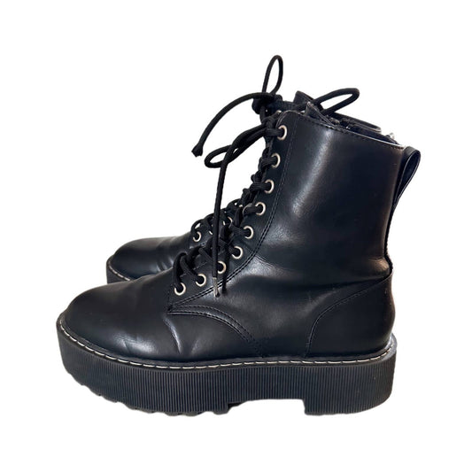 Platform Combat Boots