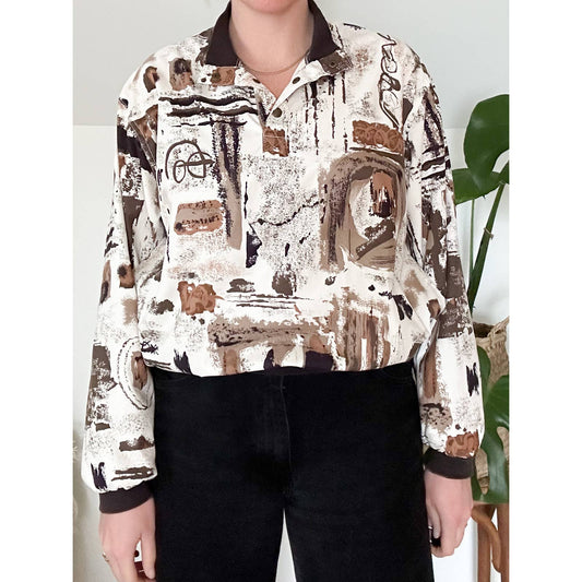 Vintage Pullover Windbreaker Jacket