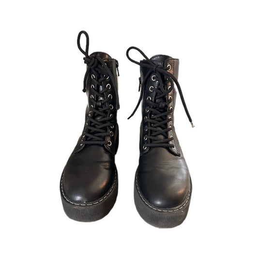 Platform Combat Boots