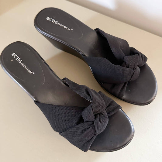 BCBG Platform Sandals