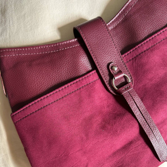 Y2K Magenta Shoulder Bag