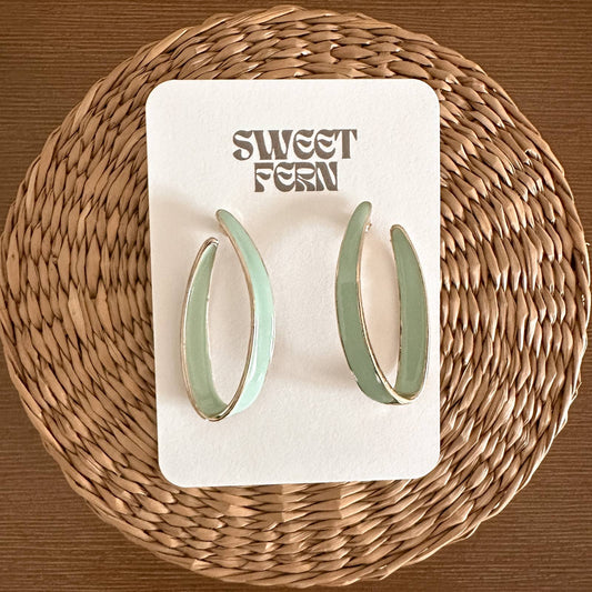 Vintage Statement Stud Earrings